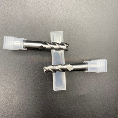 25mm 3-ostrzowy frez z aluminium Promień naroża Niebieska powłoka Nano